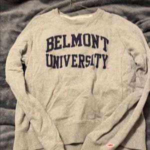 Belmont University sweatshirt